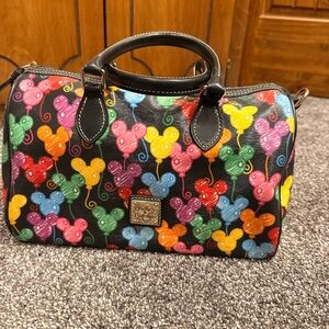 Dooney & Bourke Colorful Mickey Mouse Satchel
